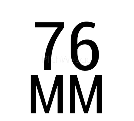 76 mm