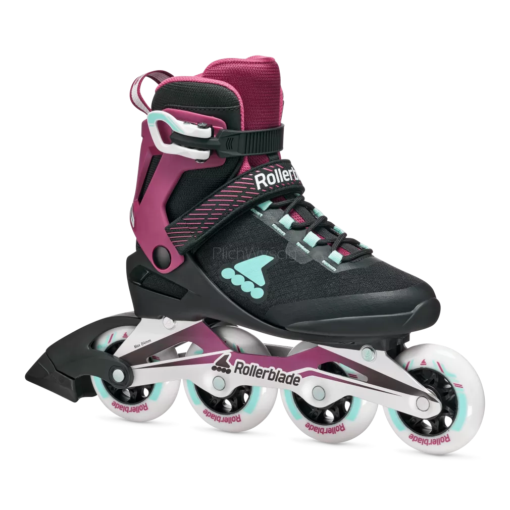 Rolki Rollerblade Macroblade 84 W light black/burgundy/ocean green