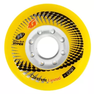 Koła Hyper Concrete + G 80 mm Żółte