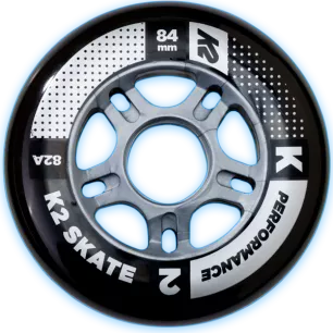 Koła K2 84mm + łożyska ILQ 7 + dystanse