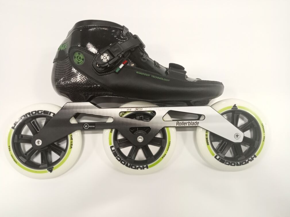 Rolki do jazdy szybkiej Luigino Challenge + Rollerblade 3WD + Rollerblade Hydrogen