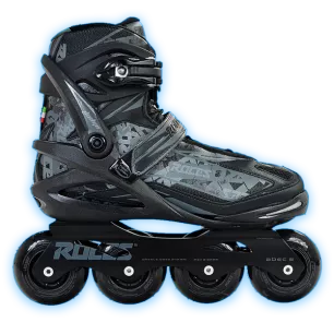 Rolki Roces Dodge Szare Freestyle Alu 80mm