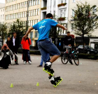 Indywidualna lekcja jazdy freestyle slalom