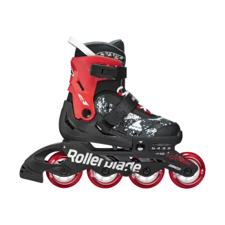 Rolki dziecięce Rollerblade MICROBLADE SL black/red - 3