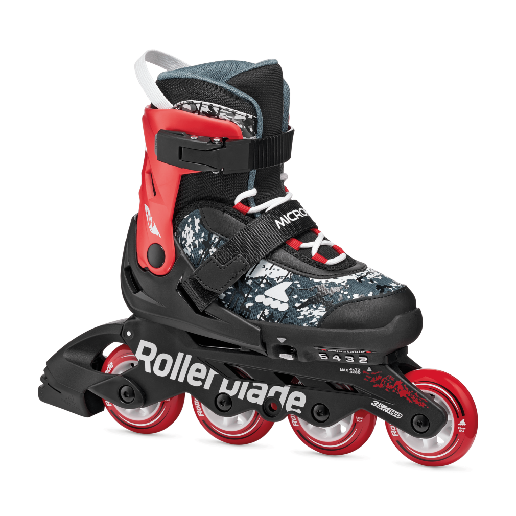 Rolki dziecięce Rollerblade MICROBLADE SL black/red
