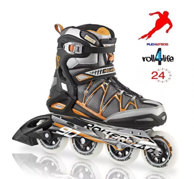 Rolki Rollerblade Igniter 90 Pomarańczowy