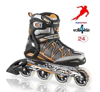 Rolki Rollerblade Igniter 90 Pomarańczowy