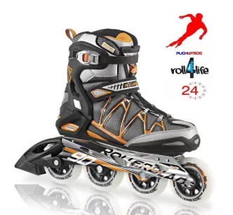 Rolki Rollerblade Igniter 90 Pomarańczowy