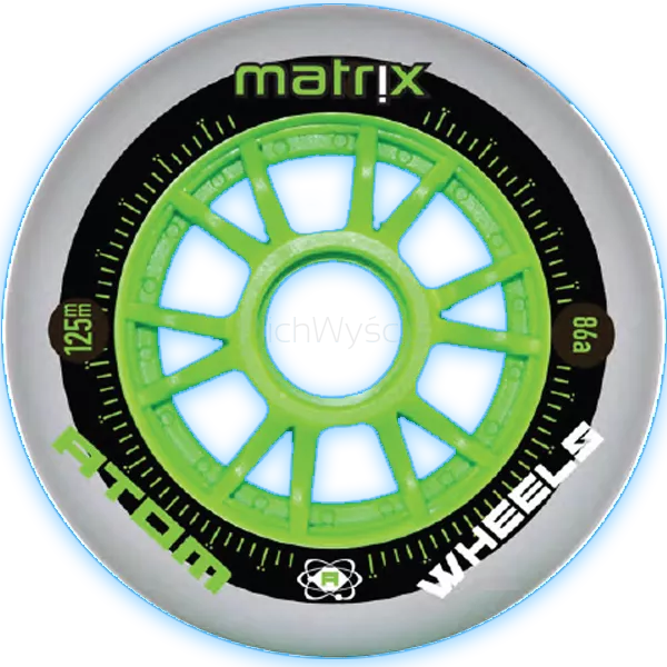 Koła Atom Matrix 125 mm 86A różne kolory