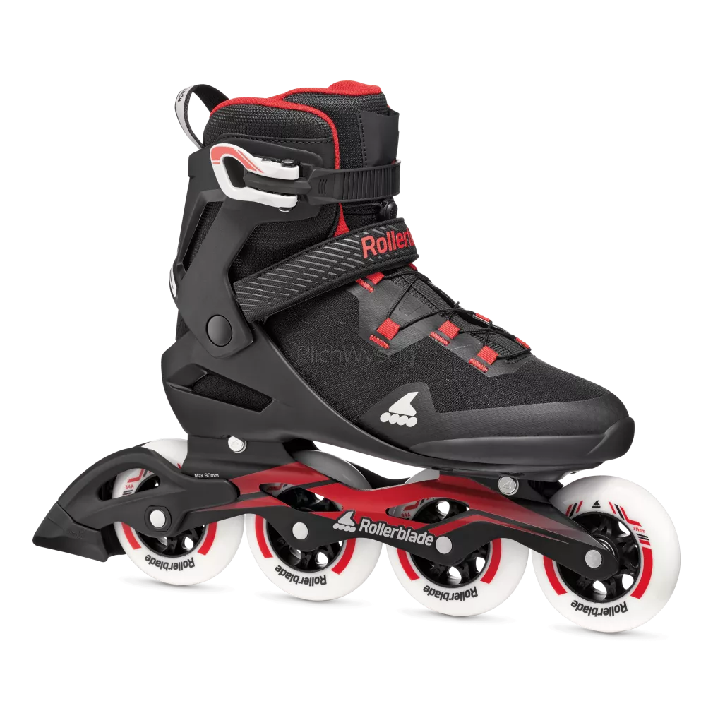Rolki Rollerblade Macroblade 90 black/red