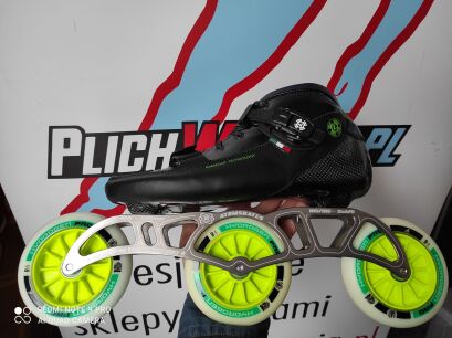 Rolki Luigino Challenge, Pilot P51 3x125, Bionic Ceramic, Rollerblade Hydrogen PRO 110