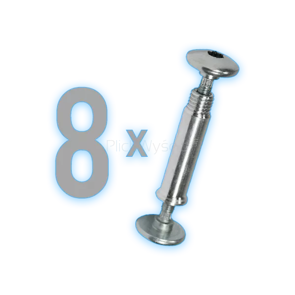 Powerslide  Axle Kit Torque  M7 (8 szt.)