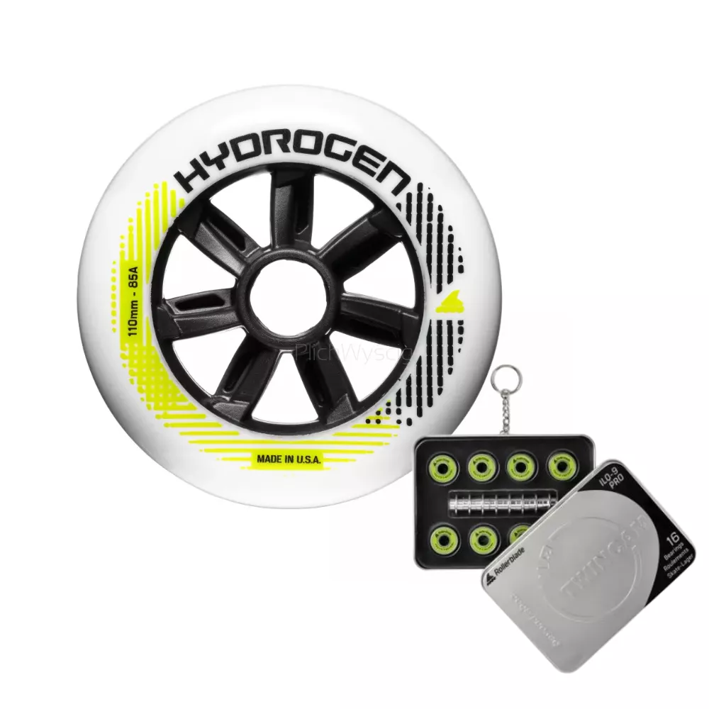 Koła Rollerblade Hydrogen 110mm 85A 8szt. z łożyskami ILQ 9 PRO