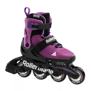 Rolki dziecięce regulowane Rollerblade MICROBLADE Purple
