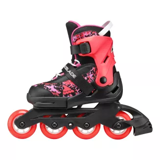 Rolki dziecięce Rollerblade MICROBLADE SL Black/Coral - 2
