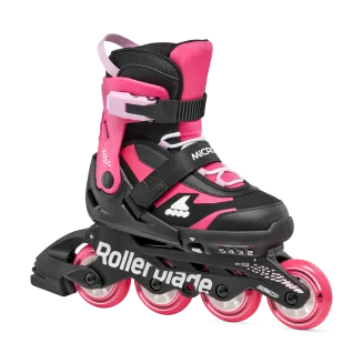 Rolki dziecięce Rollerblade MICROBLADE Black/Pink Combo + ochraniacze - 2