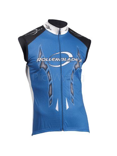 Race Machine Gilet - Czarno/Niebieskie