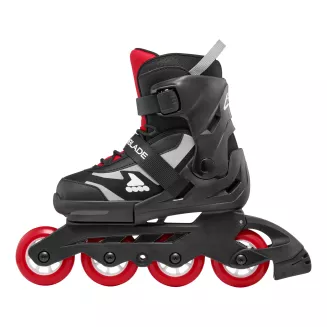 Rolki dziecięce Rollerblade MICROBLADE Black/Red Combo + ochraniacze - 4