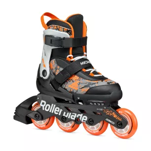 Rolki dziecięce Rollerblade MICROBLADE SL Black/Orange