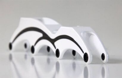 Płoza  EO 4x110mm carbon biała