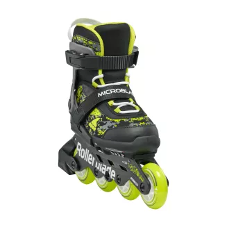Rolki dziecięce Rollerblade MICROBLADE SL Black/Lime - 4
