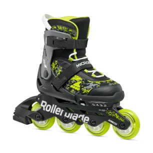 Rolki dziecięce Rollerblade MICROBLADE SL Black/Lime
