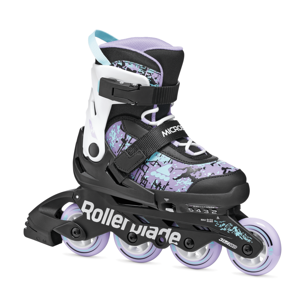 Rolki dziecięce Rollerblade MICROBLADE SL black/Lavender