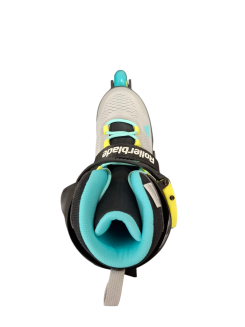 Rolki dziecięce Rollerblade MICROBLADE grey/aqua - 3