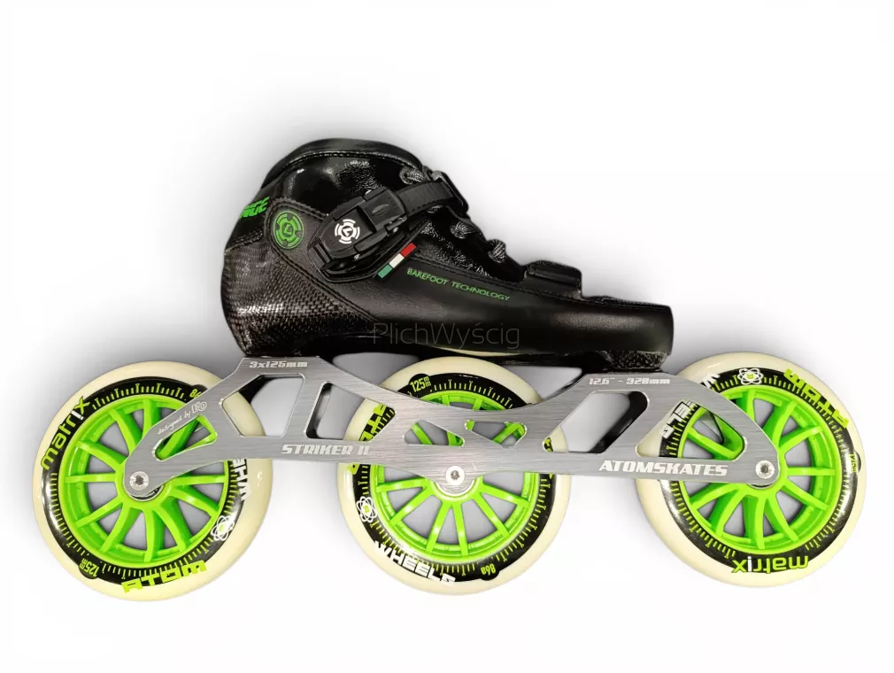 Rolki do jazdy Szybkiej Luigino Challenge, Striker 3x125, Matrix