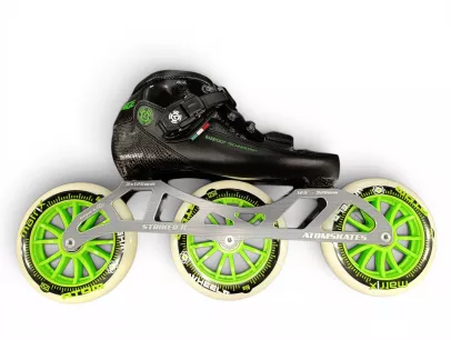 Rolki do jazdy Szybkiej Luigino Challenge, Striker 3x125, Matrix