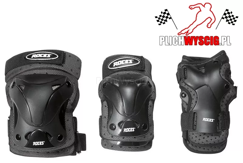 Ochraniacze Roces 3pack czarne