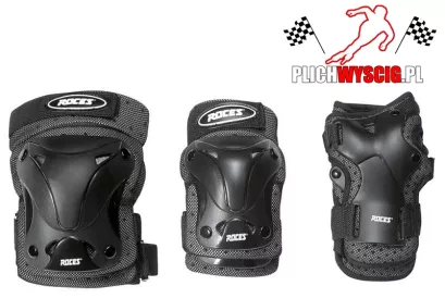 Ochraniacze Roces 3pack czarne