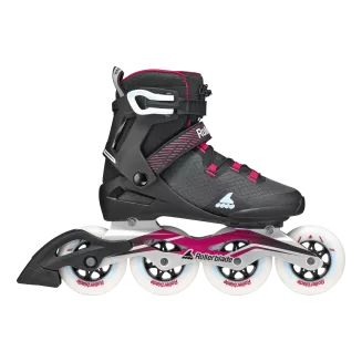 Rolki Rollerblade Macroblade 90 W black/burgundy/ocean green - 3