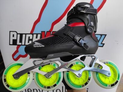 Zestaw Endurace Pro, Płoza Maple 4x100, Koła Rollerblade Hydrogen PRO