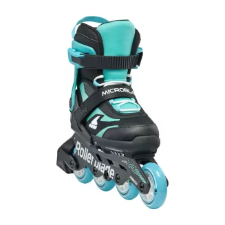 Rolki dziecięce Rollerblade MICROBLADE Black/Light Blue - 3