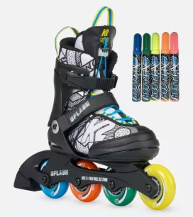 Rolki dziecięce K2 Splash Multi - do kolorowania