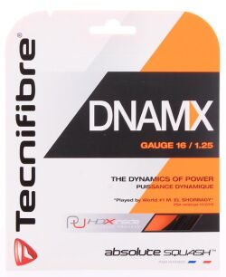 Tecnifibre DNAMX 16 1.25mm - Naciąg do squasha