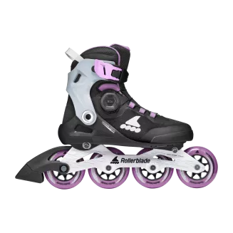 Rolki Rollerblade Macroblade 84 BOA W black/lavender/blue star - 3
