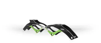 Płoza Powerslide  Vi PRO 13,2'' 4x110mm ( Czarno zielona ) - 4